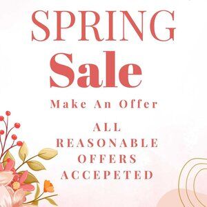 Offers are More Than Welcome!